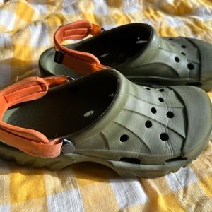 Army Green Off Road Crocs